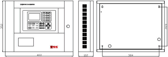 LDK800<a href=http://www.eatshoptw.com/dianqihuozai/ target=_blank class=infotextkey>電氣火災(zāi)監(jiān)控</a>設(shè)備